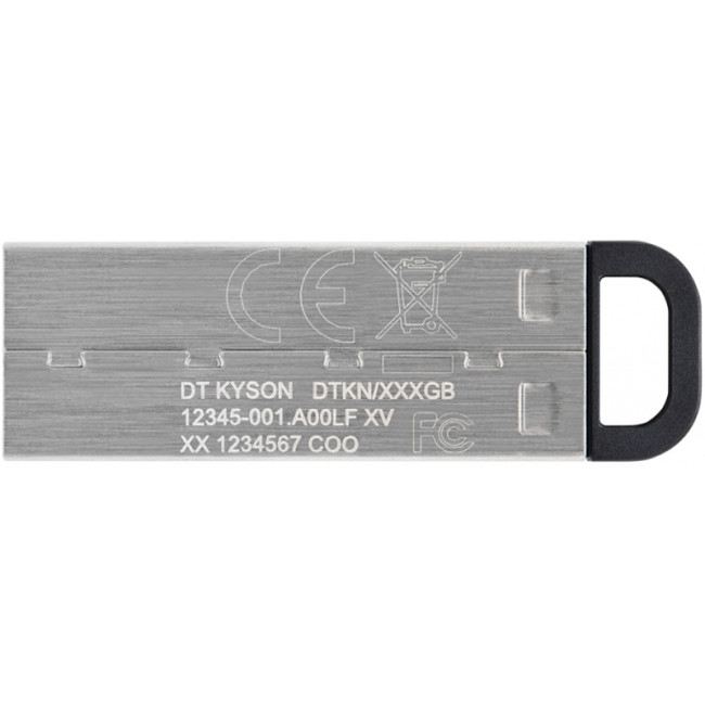 USB флеш накопичувач Kingston DT Kyson 64Gb USB 3.2 Silver/Black
