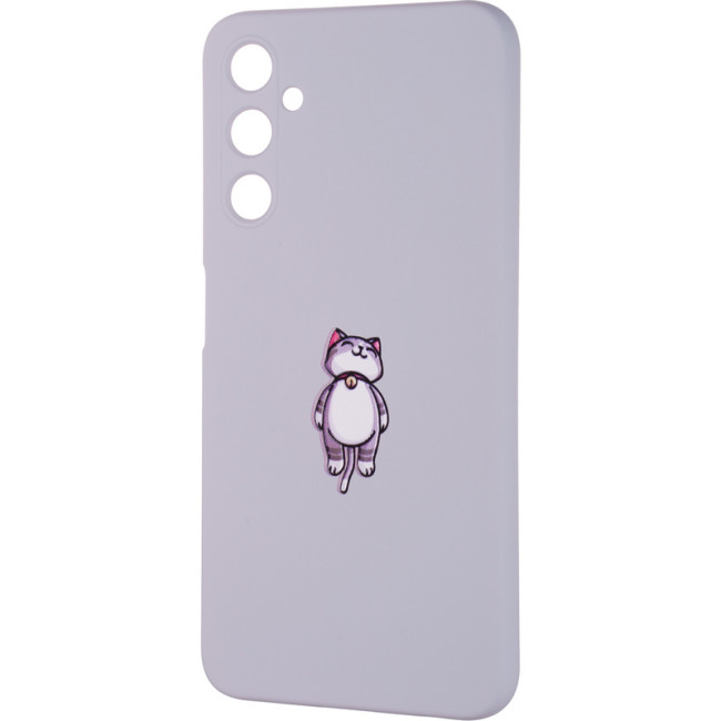 Чохол Full Soft Print Art Case для Samsung A057 (A05s) Cat