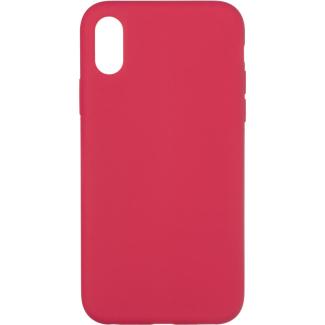 Чохол Original Full Soft Case для iPhone X/Xs (without logo) Garnet Чохол Original Full Soft Case для iPhone X/Xs (without logo) Garnet
