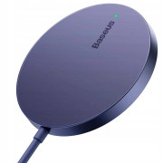 Бездротовий зарядний пристрій Baseus Simple Mini 3 Magnetic 15W (CCJJ040205) Dusty Purple