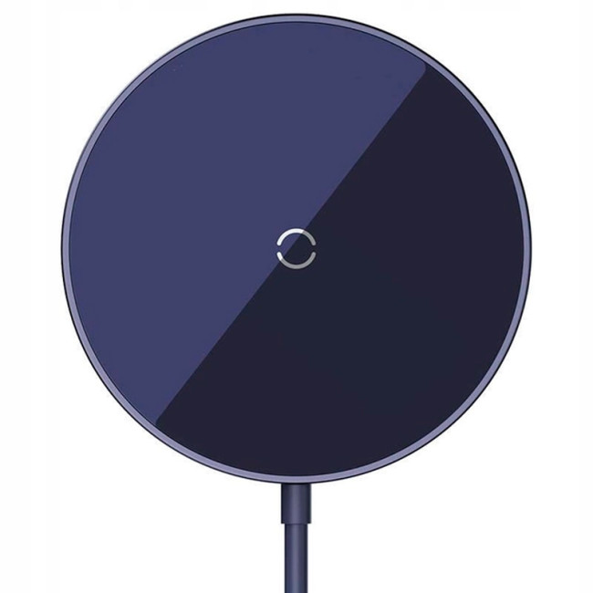 Бездротовий зарядний пристрій Baseus Simple Mini 3 Magnetic 15W (CCJJ040205) Dusty Purple