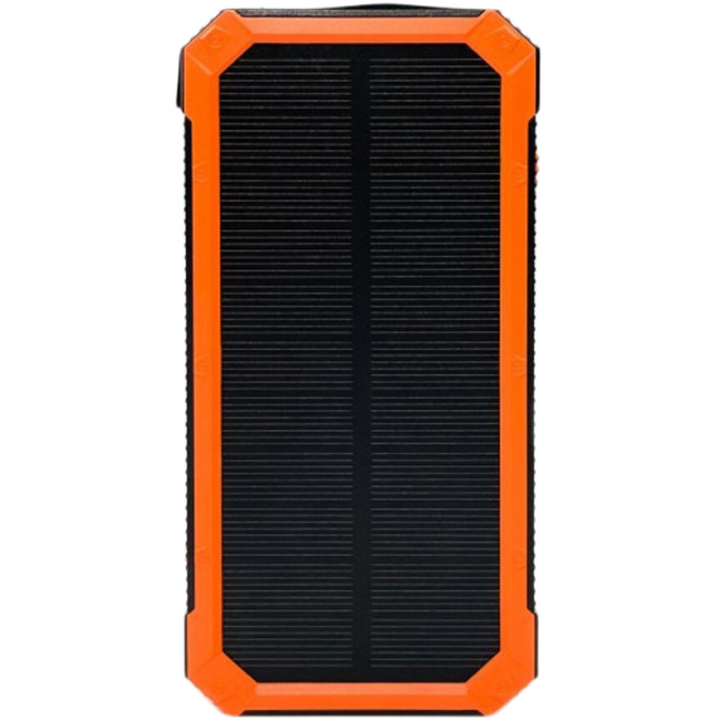 Додаткова батарея Mibrand EXTREM 20000 mAh з сонячними складними панелями та 2 ліхтариками Black