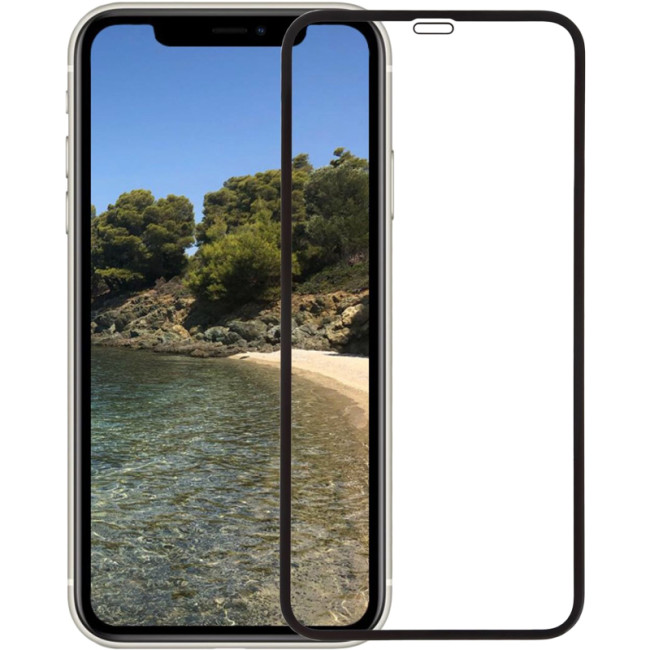 Захисне скло для iPhone XS Max 3D (w/o pack) Black
