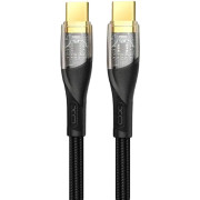 Кабель USB XO NB-Q223B Type-C to Type-C 60W Black