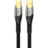 Кабель USB XO NB-Q223B Type-C to Type-C 60W Black