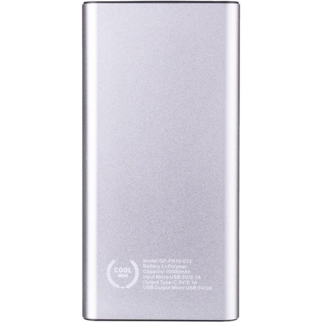 Додаткова батарея Gelius Edge GP-PB10-013 10000 mAh Silver