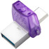 USB флеш накопичувач Kingston DTMicroDuo 3C (Type-A/Type-C) (200Mb/s) 64Gb USB 3.2