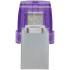 USB флеш накопичувач Kingston DTMicroDuo 3C (Type-A/Type-C) (200Mb/s) 64Gb USB 3.2