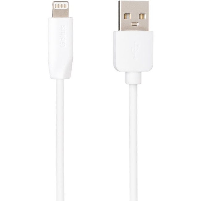 Кабель USB Gelius One GP-UC118 Lightning (2m) (12W) White