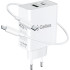 Мережевий зарядний пристрій Gelius X-Duo PRO 45W GP-HC053 + кабель Type-C/Type-C White