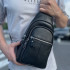 Шкіряний слінг чоловічий на плече TIDING BAG — MK 83423