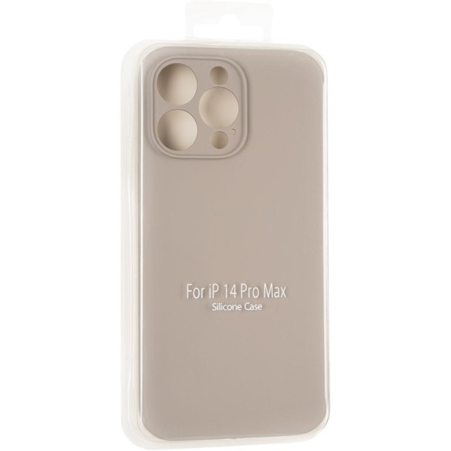 Чохол Original Full Soft Case для iPhone 14 Pro Max (without logo) Grey Чохол Original Full Soft Case для iPhone 14 Pro Max (without logo) Grey
