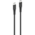Кабель USB Gelius G-Power GP-UC103 Type-C/Type-C (1м) (60W) Black