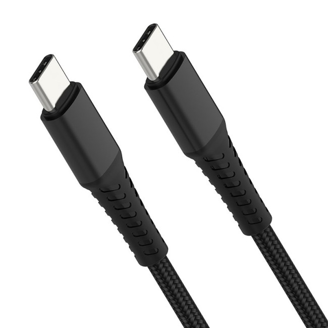Кабель USB Gelius G-Power GP-UC103 Type-C/Type-C (1м) (60W) Black