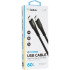 Кабель USB Gelius G-Power GP-UC103 Type-C/Type-C (1м) (60W) Black