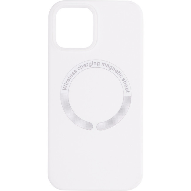 Чохол Full Soft Case (MagSafe) для iPhone 12/12 Pro White Чохол Full Soft Case (MagSafe) для iPhone 12/12 Pro White