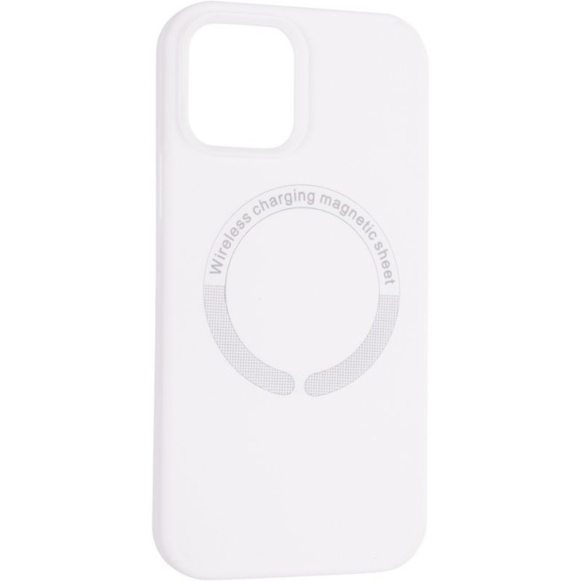 Чохол Full Soft Case (MagSafe) для iPhone 12/12 Pro White Чохол Full Soft Case (MagSafe) для iPhone 12/12 Pro White