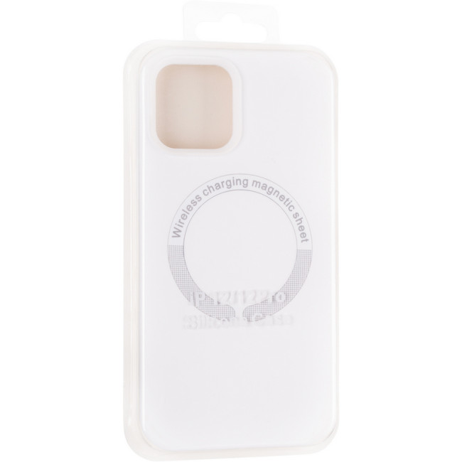Чохол Full Soft Case (MagSafe) для iPhone 12/12 Pro White Чохол Full Soft Case (MagSafe) для iPhone 12/12 Pro White