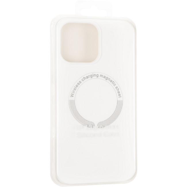 Чохол Full Soft Case (MagSafe) для iPhone 13 Pro Max White Чохол Full Soft Case (MagSafe) для iPhone 13 Pro Max White