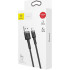Кабель USB Baseus Cafule Lightning (CALKLF-AG1) Grey/Black 0.5m