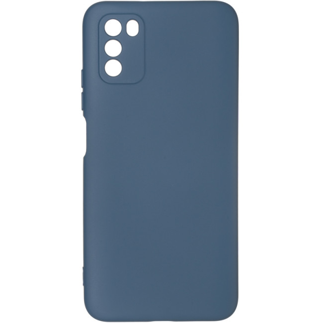 Чохол Full Soft Case для Poco M3 Dark Blue Чохол Full Soft Case для Poco M3 Dark Blue
