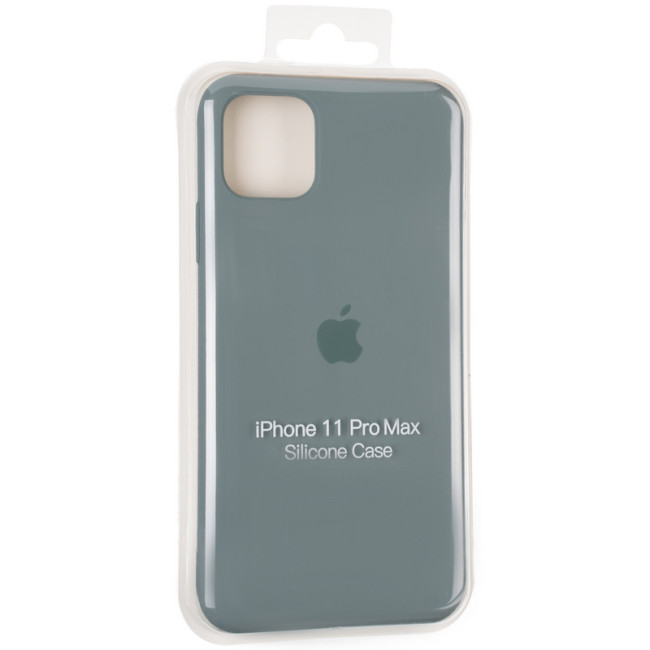 Чохол Original Full Soft Case для iPhone 11 Pro Max Granny Grey Чохол Original Full Soft Case для iPhone 11 Pro Max Granny Grey