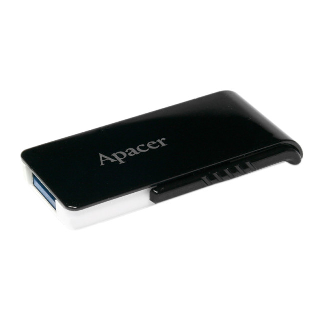 USB флеш накопичувач Apacer AH350 64Gb USB 3.2 Black
