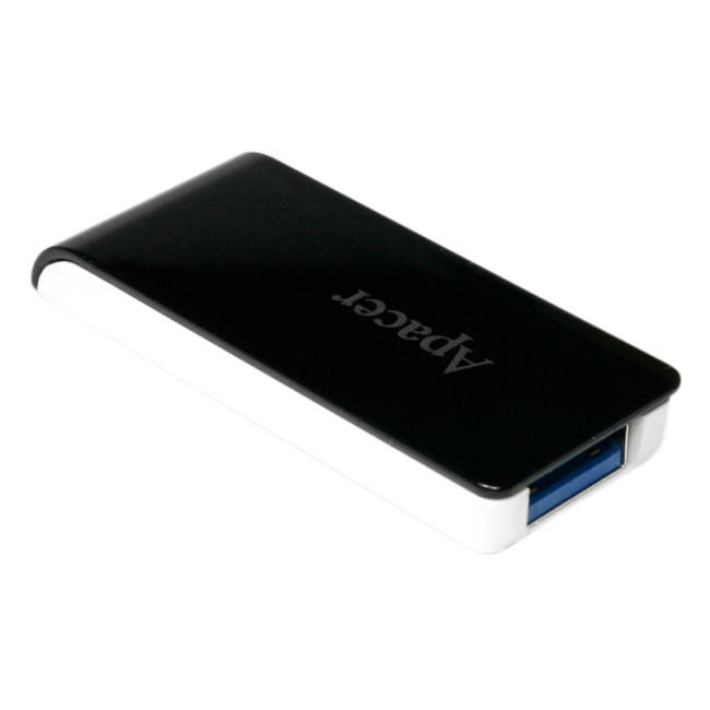 USB флеш накопичувач Apacer AH350 64Gb USB 3.2 Black