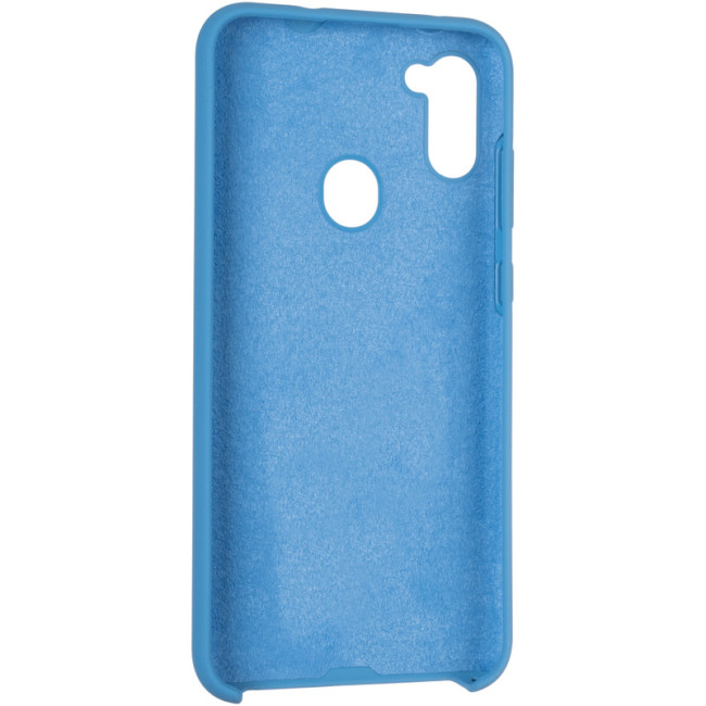 Чохол Original 99% Soft Matte Case для Samsung A115 (A11)/M115 (M11) Blue Чохол Original 99% Soft Matte Case для Samsung A115 (A11)/M115 (M11) Blue
