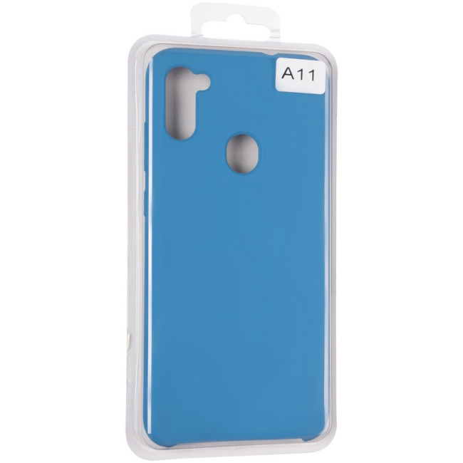 Чохол Original 99% Soft Matte Case для Samsung A115 (A11)/M115 (M11) Blue Чохол Original 99% Soft Matte Case для Samsung A115 (A11)/M115 (M11) Blue