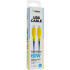 Кабель USB Gelius Full Silicon GP-UCN001CC Type-C to Type-C (1.2m) (60W) Yellow/Blue