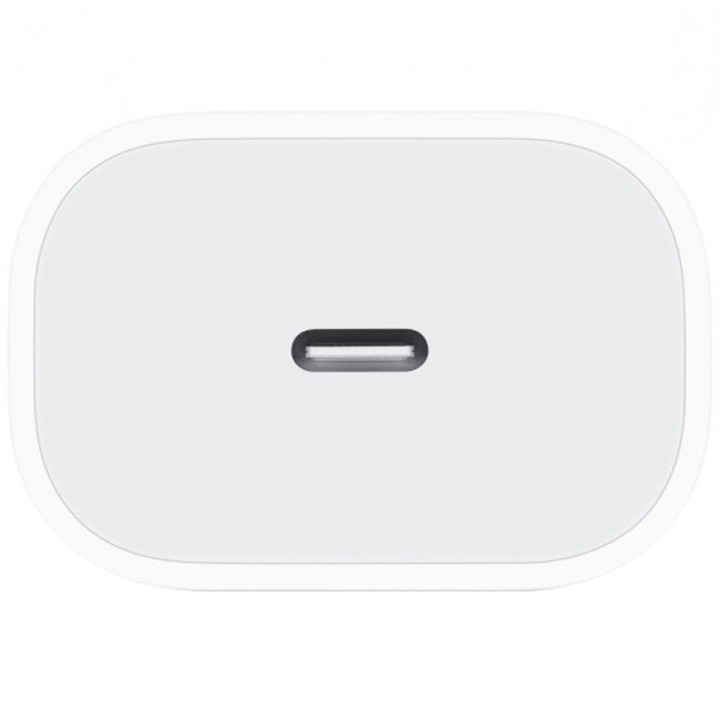 Мережевий зарядний пристрій Original Quality Iphone 11Pro Max 18W + кабель Type-C to Lightning (MU7V2ZM/A) (коробка) White