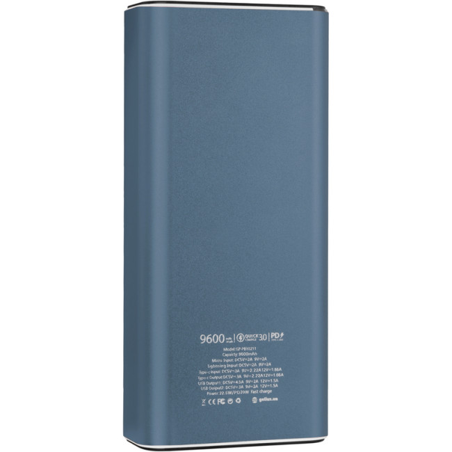 Додаткова батарея Gelius CoolMini 2 PD GP-PB10-211 9600mAh Blue