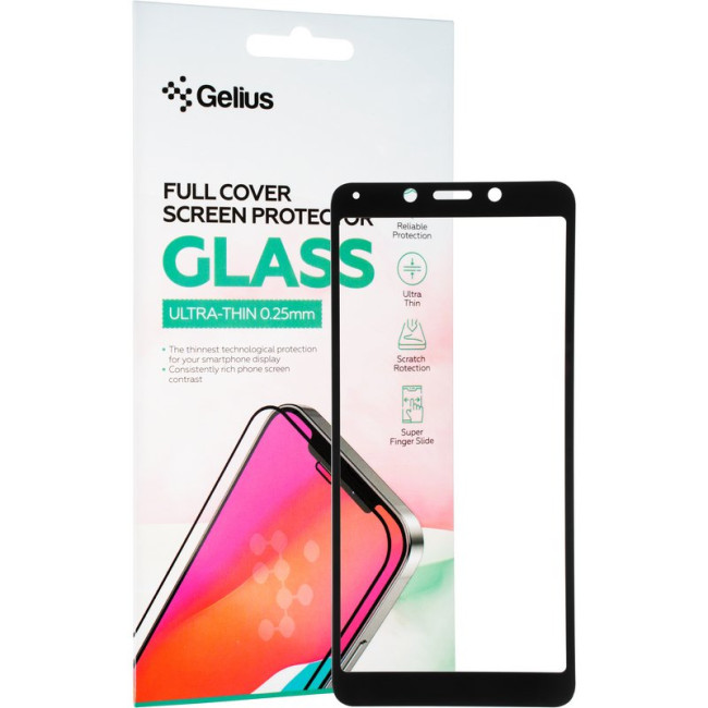 Захисне скло Gelius Full Cover Ultra-Thin 0.25mm для Xiaomi Redmi 6a Black