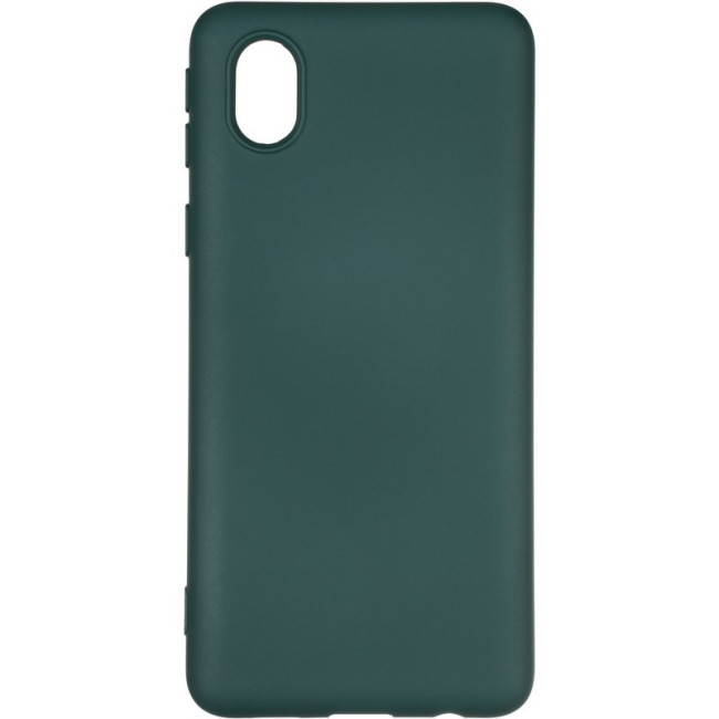 Чохол Full Soft Case для Samsung A013 (A01 Core) Dark Green Чохол Full Soft Case для Samsung A013 (A01 Core) Dark Green