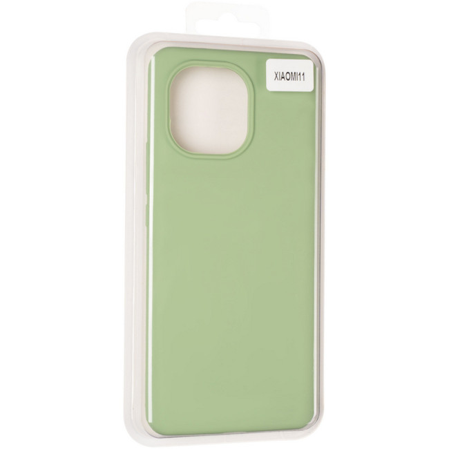 Чохол Original 99% Soft Matte Case для Xiaomi M i11 Green Чохол Original 99% Soft Matte Case для Xiaomi M i11 Green