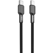 Кабель USB XO NB183B Type-C/Type-C 60W 1m Black