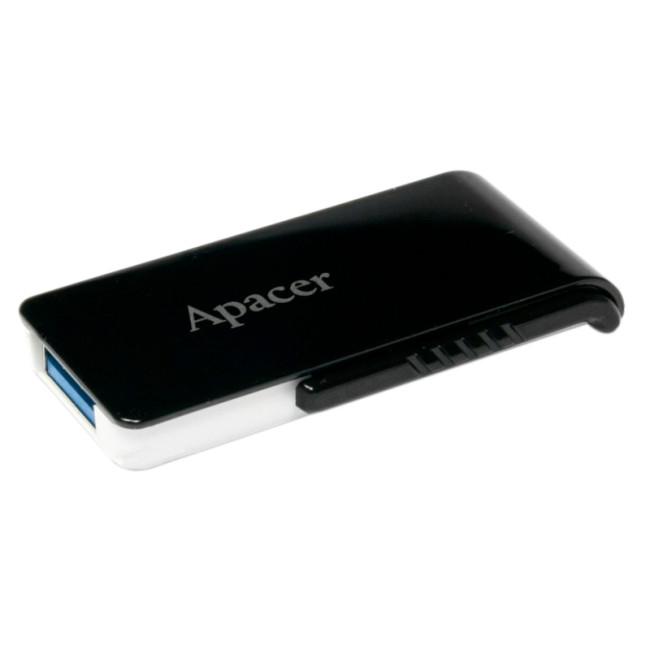 USB флеш накопичувач Apacer AH350 128Gb USB 3.2 Black