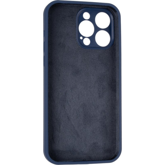Чохол Original Full Soft Case для iPhone 15 Pro Max (without logo) Midnight Blue Чохол Original Full Soft Case для iPhone 15 Pro Max (without logo) Midnight Blue