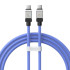 Кабель USB Baseus CoolPlay Series Type-C to Type-C (CAKW000203) 100W 1m Blue