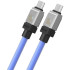 Кабель USB Baseus CoolPlay Series Type-C to Type-C (CAKW000203) 100W 1m Blue