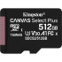 Карта пам'яті SDXC 512Gb KIngston Canvas Select Plus (UHS-1 U1) (R-100Mb/s)