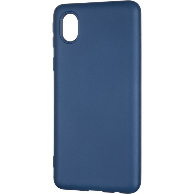 Чохол Full Soft Case для Samsung A013 (A01 Core) Dark Blue Чохол Full Soft Case для Samsung A013 (A01 Core) Dark Blue