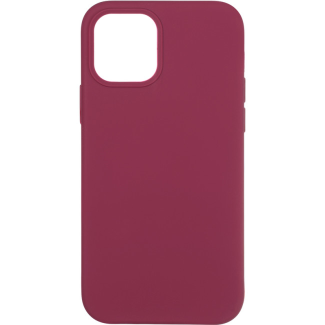Чохол Original Full Soft Case для iPhone 12/12 Pro (without logo) Marsala Чохол Original Full Soft Case для iPhone 12/12 Pro (without logo) Marsala