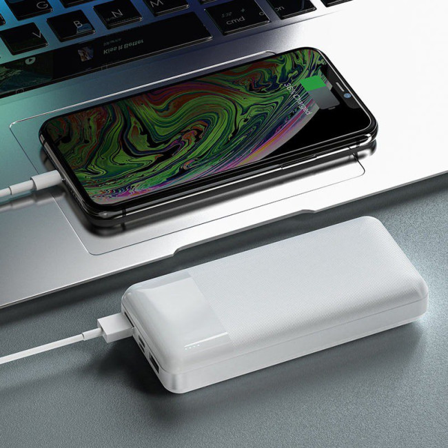 Додаткова батарея Hoco J72A (20000mAh) White