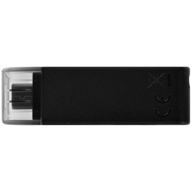 USB флеш накопичувач Kingston DT70 Type-C 64Gb USB 3.2 Black