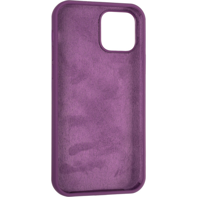 Чохол Original Full Soft Case для iPhone 12/12 Pro (without logo) Purple Чохол Original Full Soft Case для iPhone 12/12 Pro (without logo) Purple
