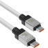 Кабель USB Baseus CoolPlay Series Type-C to Type-C (CAKW000202) 100W 1m White