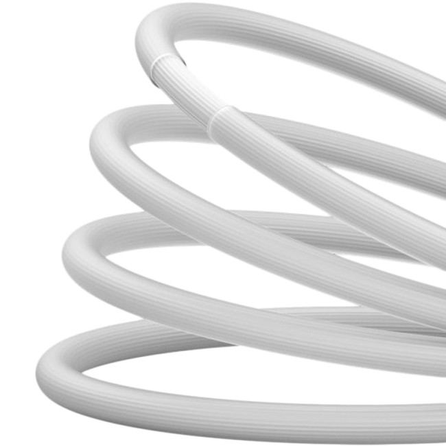 Кабель USB Baseus CoolPlay Series Type-C to Type-C (CAKW000202) 100W 1m White