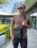 Шкіряна чоловіча чорна сумка-месенджер через плече Tiding Bag  A25-2378A
